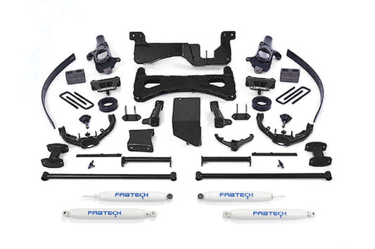 Fabtech 01-06 GM C/K2500HD 8in Perf Sys w/Perf Shks