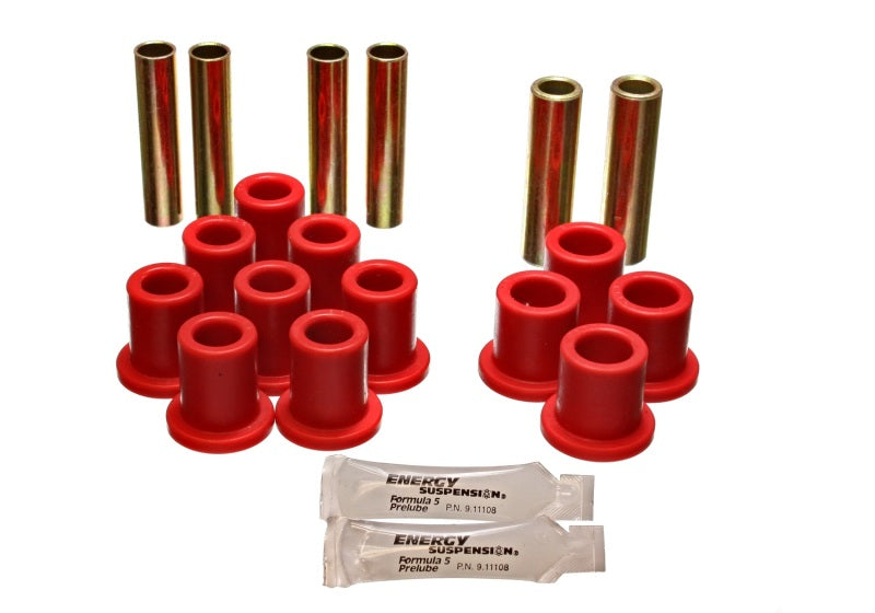 Energy Suspension Spring Bushings - Red