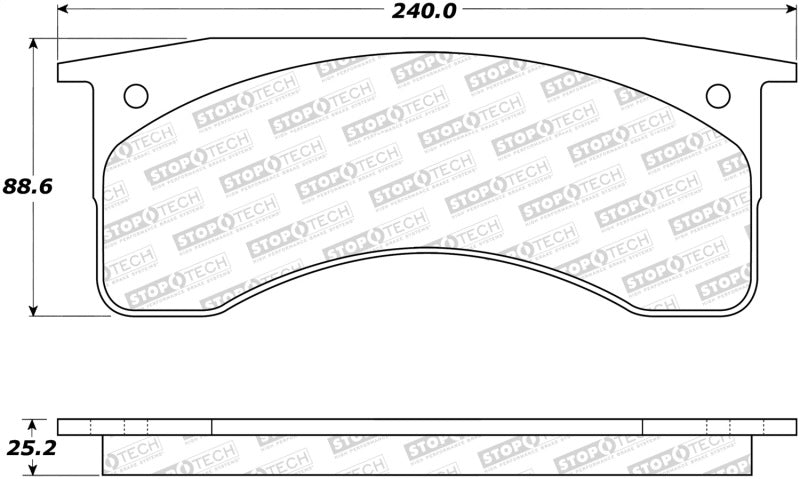 StopTech Street Brake Pads