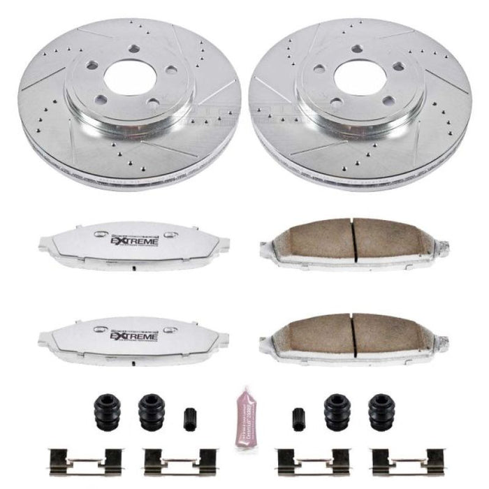 Power Stop 03-11 Ford Crown Victoria Front Z26 Street Warrior Brake Kit