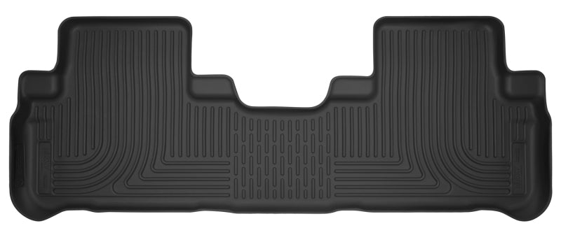 Revêtements de sol noirs Husky Liners 14-18 pour Toyota Highlander X-Act Contour (2e siège)