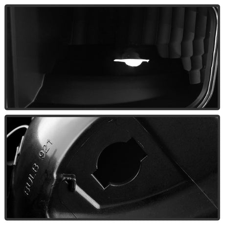 Feux arrière à DEL Spyder Dodge Ram 1500 09-18/2500/3500 10-18 - Modèle à incandescence uniquement - Noir