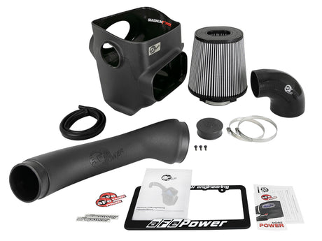 Système d'admission d'air froid aFe Magnum FORCE Stage-2 avec Pro DRY S Media 16-19 Nissan Titan XD V8-5.0L(td)