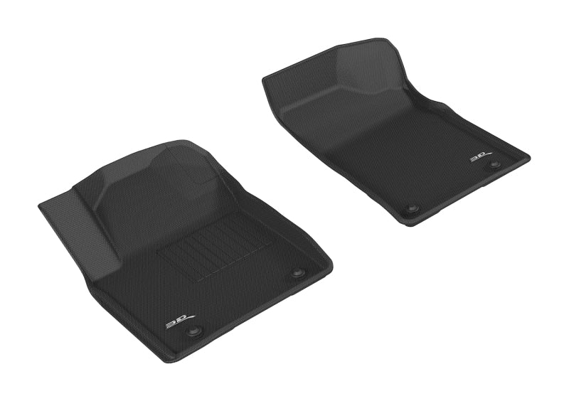 Tapis de sol 3D MAXpider 2017-2020 Nissan Armada Kagu 1ère rangée - Noir