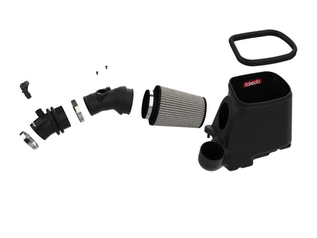 Prises d'air aFe Takeda Stage-2 AIS avec Pro DRY S Media Toyota C-HR 17-20 L4-2.0L