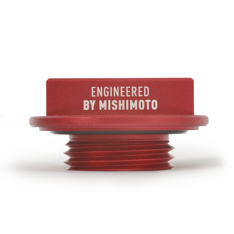 Bouchon de remplissage d'huile Mishimoto Toyota Hoonigan - Rouge