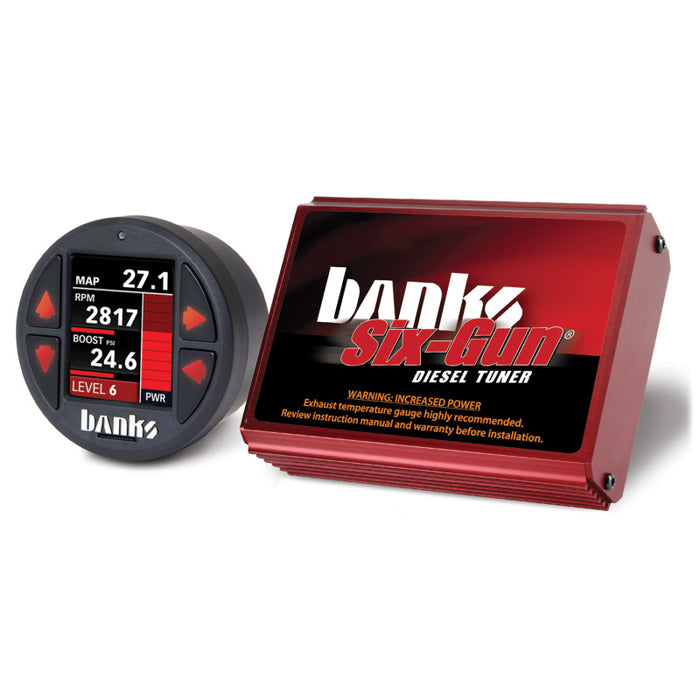 Banques 06-07 Dodge 2500/3500 5,9 L Diesel Six-Gun Diesel Tuner avec iDash-1,8