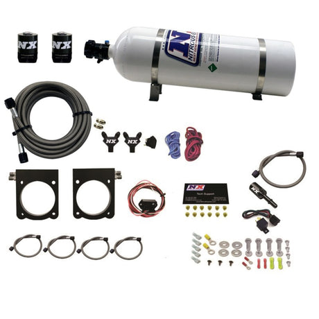 Kit de plaque d'azote Nitrous Express 13-17 Dodge Viper (Gen-V) (50-400 CV) avec bouteille de 15 lb