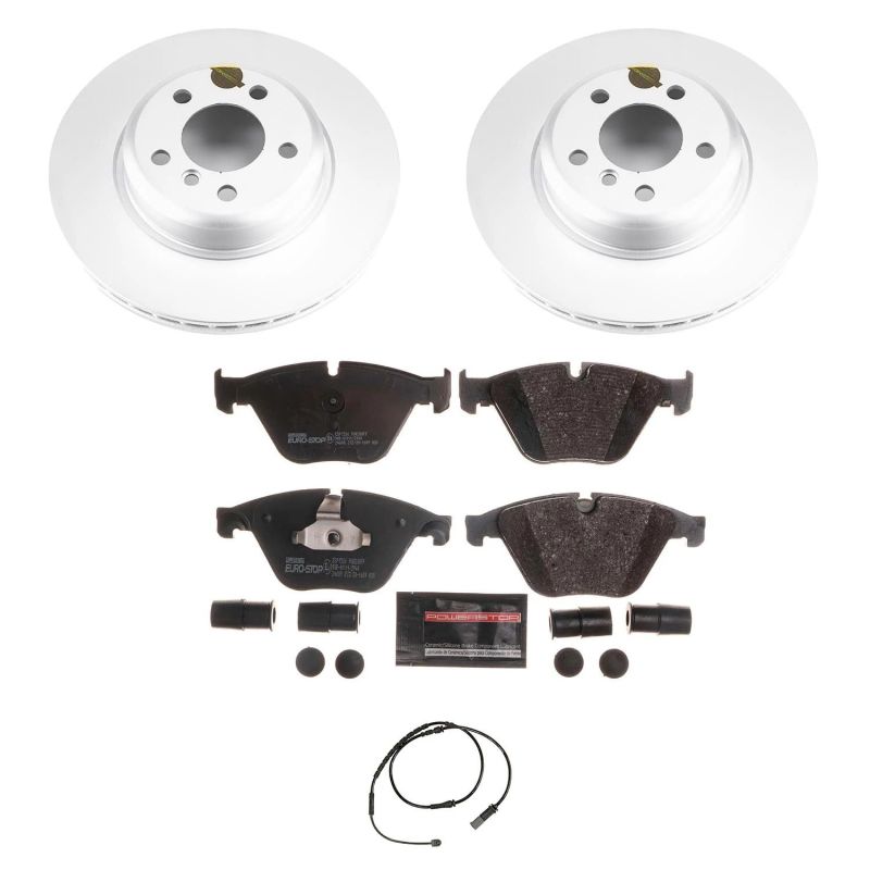 Kit de freins avant Euro-Stop Power Stop 14-16 pour BMW 528i
