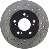 Rotor avant droit rainuré et percé StopTech pour Acura Integra Type R 97-01 / Honda CR-V 97-01