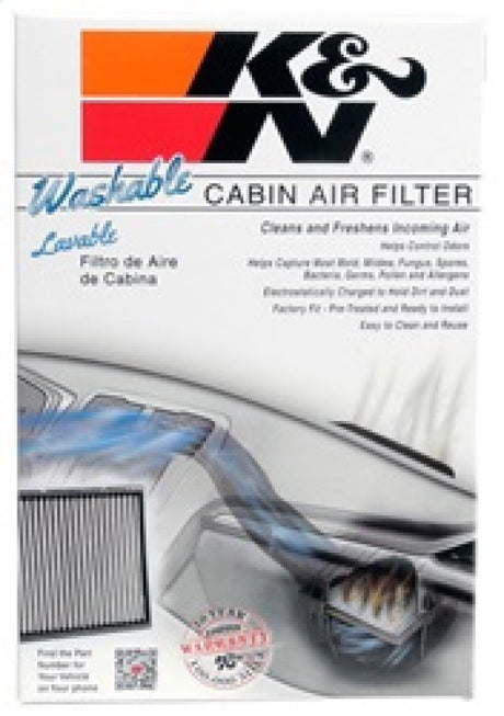 Filtre à air d'habitacle K&amp;N 04-15 Nissan Titan 5.6L V8 F/I