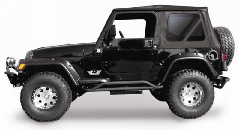 Jeep Wrangler (TJ) Rampage 1997-2006 - Toit complet - Diamant noir