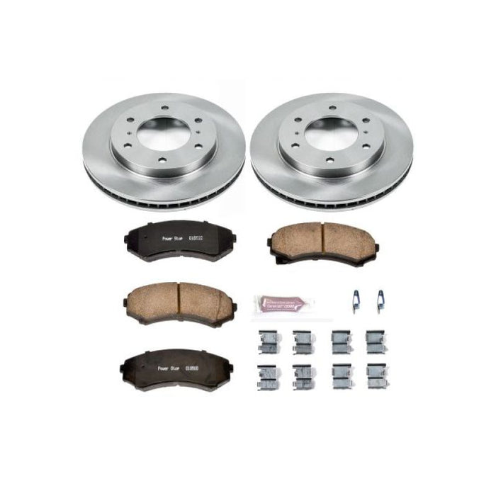 Kit de freins avant Power Stop Autospecialty pour Mitsubishi Montero 01-06