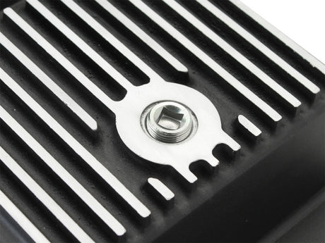 Carter de transmission de puissance aFe usiné noir 09-14 Ford 6R80 F-150 Trucks