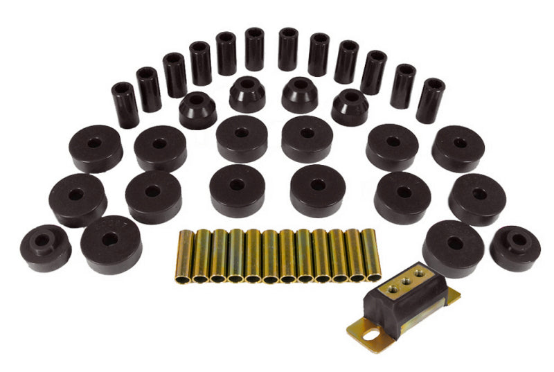 Kit complet Prothane 74-75 Jeep CJ5 - Noir