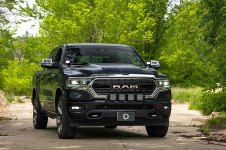Kit d'éclairage de fossé Diode Dynamics Stage Series pour Ram SS5 2019 à aujourd'hui - Combo Pro jaune
