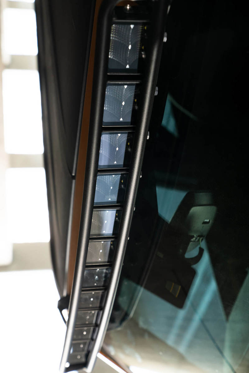 Support de lampe incurvé DV8 21+ Ford Bronco pour 12 lampes à nacelle de 3 po