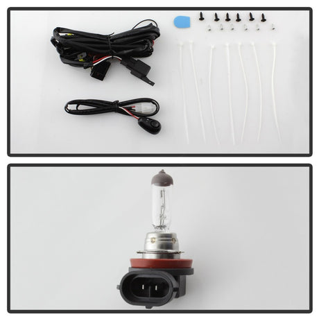 Feu antibrouillard OEM Spyder Chevy Spark 2013-2015 avec interrupteur universel - Transparent FL-CSPA2013-C