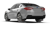Bavette garde-boue Rally Armor 20-22 Subaru Legacy noire UR avec logo bleu