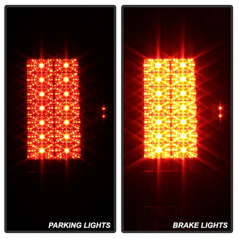 Feux arrière à LED Spyder Ford F150 Styleside 97-03/F250 Version 2 Blk ALT-YD-FF15097-LED-G2-BK