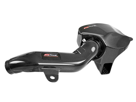 aFe Black Series CAIS en fibre de carbone avec filtre Pro 5R 16-18 BMW M2 (F87) L6-3.0L
