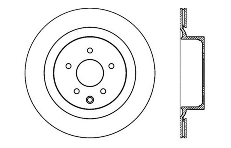 Disque de frein sport percé StopTech