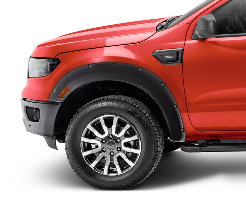 Élargisseurs de poche Bushwacker 2019 Ford Ranger Fleetside, 2 pièces, avant - Noir