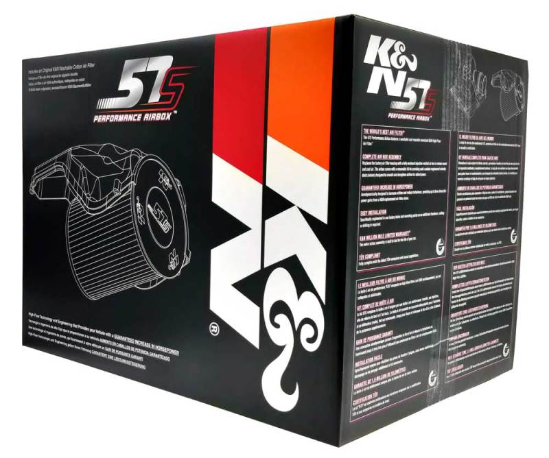 K&N Performance Intake Kit  for 03-11 Audi, Seat, Skoda, VW 1.4L - 2.0L