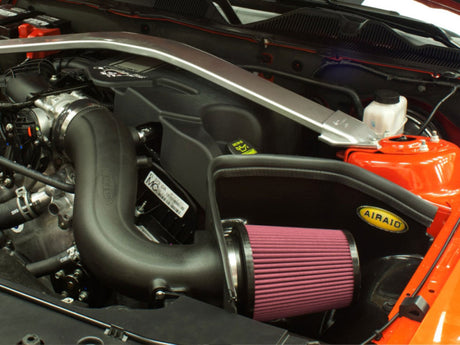 Système d'admission Airaid 11-14 Ford Mustang 3,7 L V6 MXP avec tube (huilé / média rouge)
