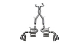 Corsa 16-18 Chevy Camaro SS 6,2 L Xtreme+ 2,75 po Cat-Back double sortie arrière avec deux embouts polis de 4 po