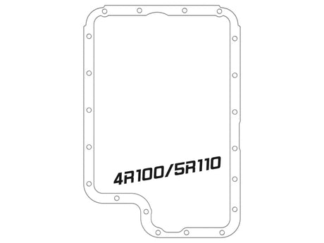 Carter de transmission afe (noir) ; camions diesel Ford 03-10 V8-6.0/6.4L (td)