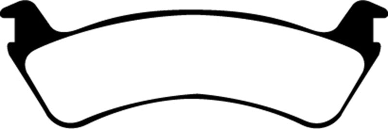 Plaquettes de frein arrière EBC Ultimax2 pour Ford Explorer Sport 4.0 2WD (pistons phénoliques) 00-02