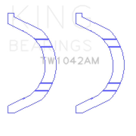 King Engine Bearings Nissan VR38DETT/VQ35AHR/VQ37HR Thrust Washer Set