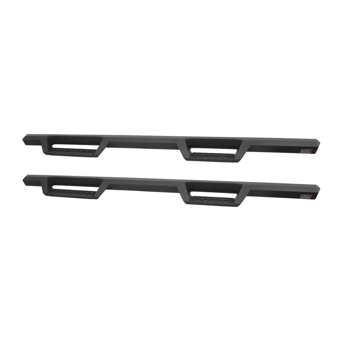 Marchepieds Nerf Westin/HDX 07-18 Chevy/GMC Silv/Sierra 15/25/3500 Crew Cab Drop - Noir texturé