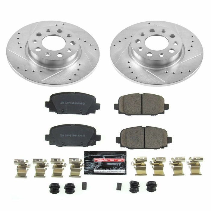 Kit de freins arrière Power Stop 17-19 Jeep Compass Z23 Evolution Sport