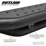 Marchepied Nerf Westin 14-18 Chevrolet/GMC Silverado/Sierra 1500 CrewCab 15-19 2500/3500CrewCab Outlaw