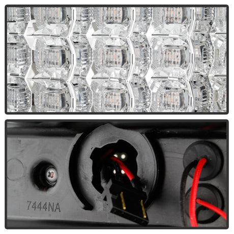 Phares Spyder 18-19 Ford F-150 Proj - Modèle halogène - Clignotant séquentiel à LED - Noir PRO-YD-FF15018-LBSEQ-BK