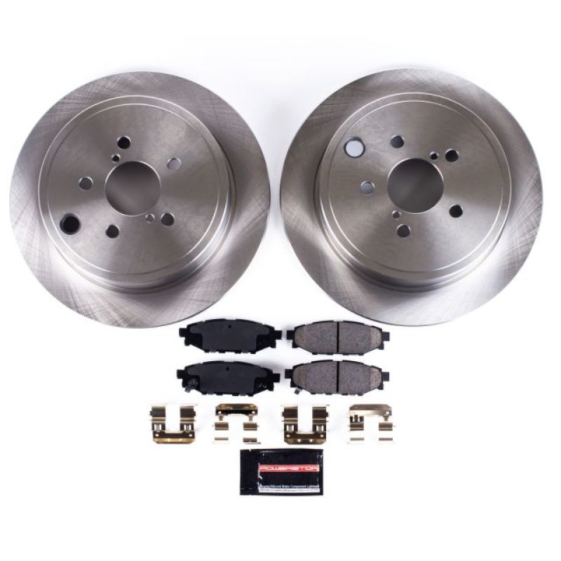 Kit de freins arrière Power Stop Autospecialty pour Subaru BRZ 13-16