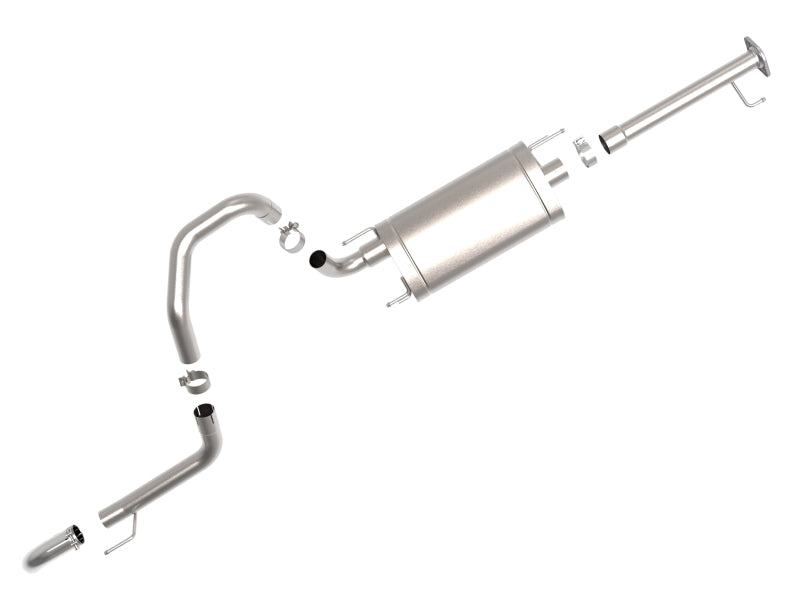 Échappement arrière de catalyseur aFe POWER Vulcan Series 2-1/2 po 304SS 10-21 Lexus GX460 V8-4.6L