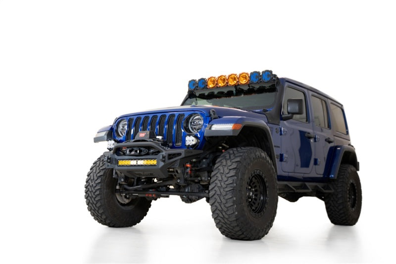 Pare-chocs avant Addictive Desert Designs pour Jeep JL/JT Rock Fighter 18-23