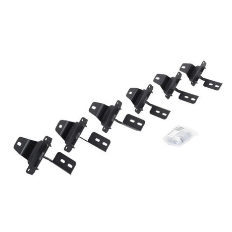 Supports de montage Go Rhino 18-22 Jeep Wrangler JLU 4DR (série V V3/RB10 Slim/RB20 Slim) - Tex. Blk