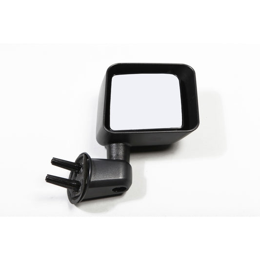 Omix Door Mirror Black RH- 07-18 Jeep Wrangler JK