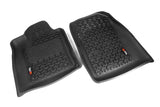 Revêtement de plancher avant Rugged Ridge noir pour Dodge / Jeep Durango / Grand Cherokee WK2 2011-2020