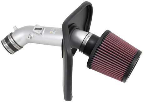Système d'admission d'air K&amp;N 2013-14 Honda Accord 2.4L L4 69 Series Typhoon - Kit d'admission d'air froid argenté