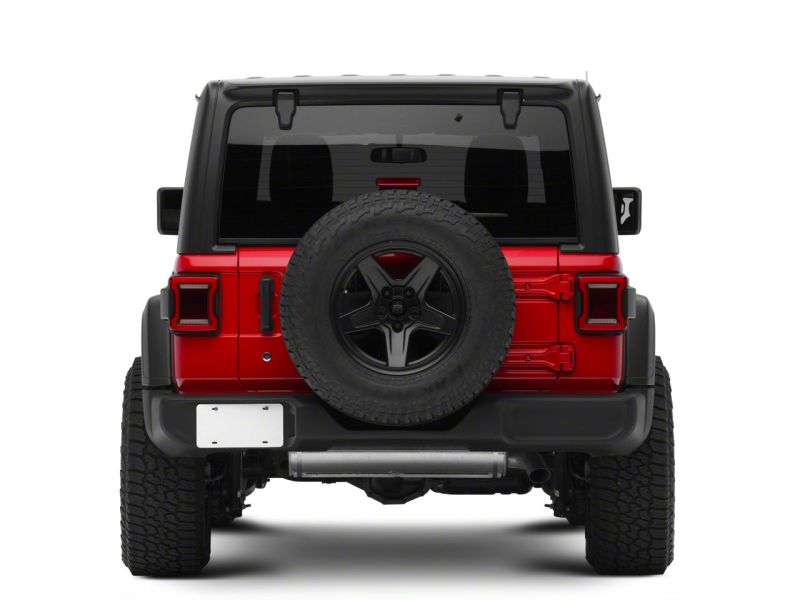 Raxiom 18-23 Jeep Wrangler JL Horizon LED Tail Lights- BlkHousing- Red Lens