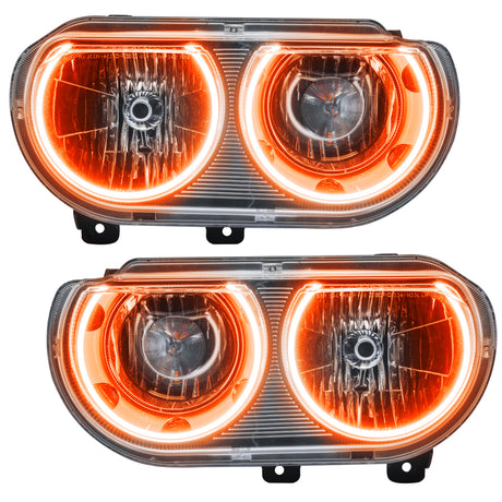 Oracle 08-14 Dodge Challenger SMD HL (non HID) - ColorSHIFT avec contrôleur BC1 VOIR LA GARANTIE