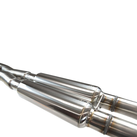 Kooks 11-14 Ford Raptor SVT Super Crew Cab 3 pouces Off Road Side Exit Exhaust avec embouts noirs coupés