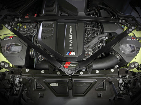 Système d'admission d'air froid aFe 21-22 BMW M3/M4 (G80/82/83) L6-3.0L (tt) Momentum GT avec filtre Pro DRY S