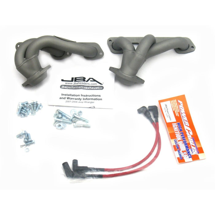 JBA 07-11 Jeep 3,8 L V6 1-1/2 po primaire Ti Ctd Cat4Ward