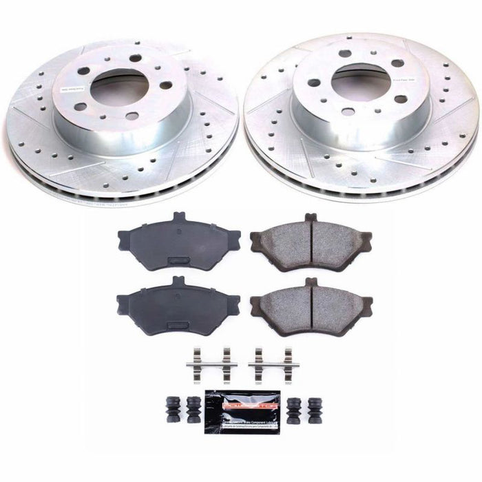 Kit de freins sport Power Stop 95-97 pour Ford Crown Victoria Z23 Evolution avant